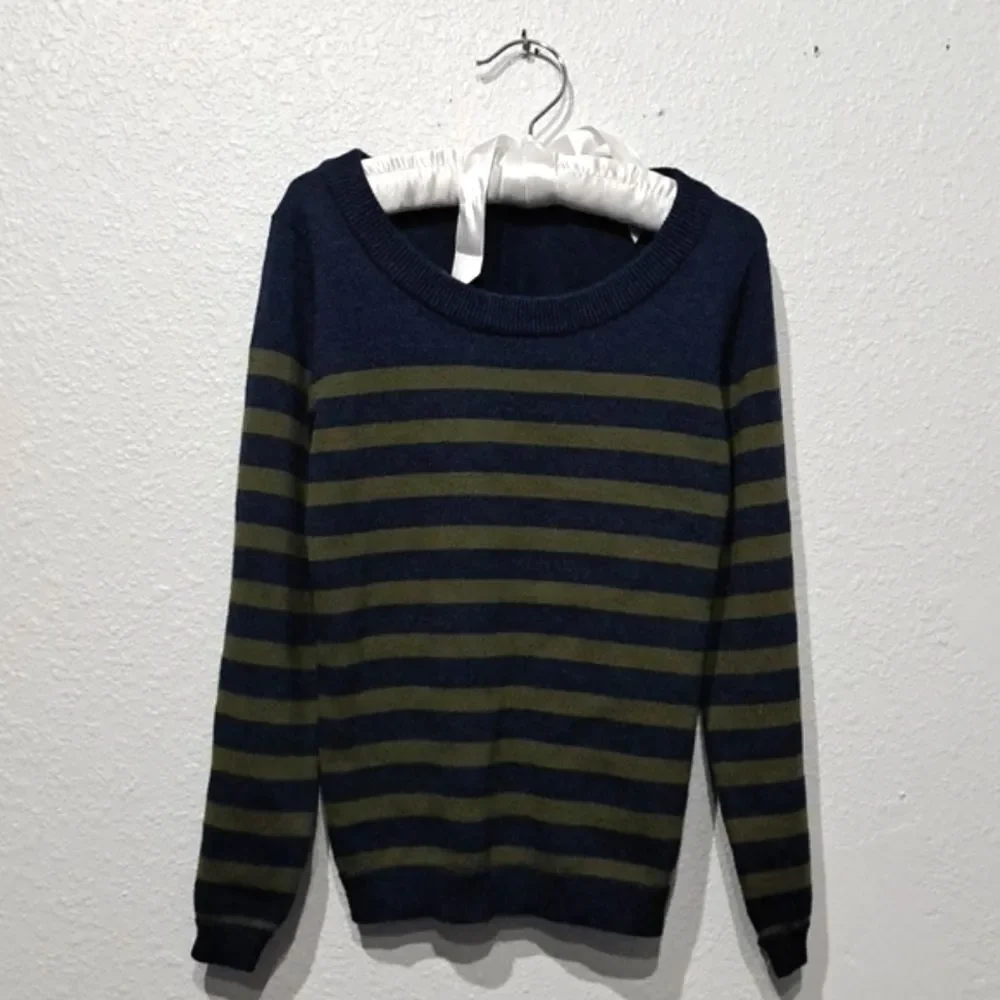 Edgehill Collection Stripe Boys Sweater
